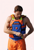 RS.25 Side Entry Impact Vest (Orange/ Royal Blue)