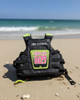 **New Arrival** USCG JTR SERIES | Aqua/Red | Coast Guard Approved CGA Type 3 | Side-Entry Jet Ski Vest 