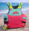 **New Arrival** USCG JTR SERIES | Pink/ Aqua | Coast Guard Approved CGA Type 3 | Side-Entry Jet Ski Vest