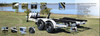 Jettribe **In Stock** 3 Place | Black Paint | JTR Personal Watercraft PWC Trailer | American Steel