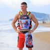 *New* Factory Custom JTR Series Men's Board Shorts | Red | Your Name, # and Photo