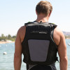 Jettribe Black | Custom Color Kit - USCG Black Out Vest | Includes Name Plate, Logos, and Lanyard Loop.