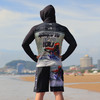 *New* Factory Custom JTR Series Rashguard | Black | Loose Fit | Your Name, # and Photo