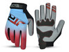 JTR Fade Gloves | Red / Aqua | Jet Ski Rec & Racing Gloves