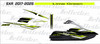 **NEW** Full Ski Graphics Decal Kit | Kawasaki 1500 SXR 2017 - 2025 | Lime Green