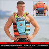 RS-25 Impact Vest - (Orange / Pale Aqua) - Custom Name Available