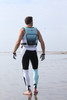 RS-25 Side Entry Impact Vest (White / Pale Aqua)
