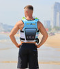 RS-25 Side Entry Impact Vest (White / Pale Aqua)