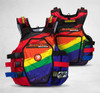 RS-25P Fade Side Entry Impact Vest | Multi | Customization Option | PWC Jet Ski Ride & Race - Only One in Stock - Sample Size: L/XL