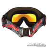 Jettribe Helmet Deep Set Frame Goggles/Revo Lens including Case 