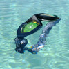 Jettribe Classic Black Frame/ Amber Lens Goggles | Floating Frame