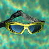 Jettribe Expert Goggles Lime Metallic Frame with Case PWC Jet Ski