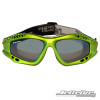 Jettribe Expert Goggles Lime Metallic Frame with Case PWC Jet Ski