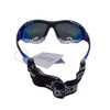 Jettribe Pro Goggles Navy Fade Frame/Revo Lens Sunglasses PWC Jetski 