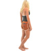 Jettribe Kylie Ladies Shorts - Orange PWC Jetski Apparel (Clearance) 