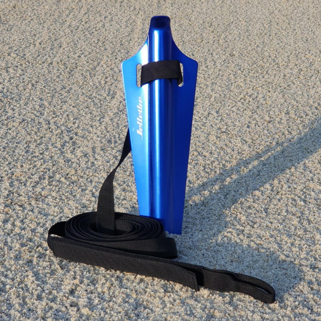 Aluminum Sand Anchor | 10 Foot Strap | PWC Jetski Beach Accessories