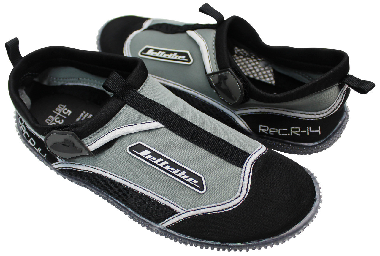 Rec R-14 Ride Shoes Grey / Black PWC Jetski Ride & Race Gear