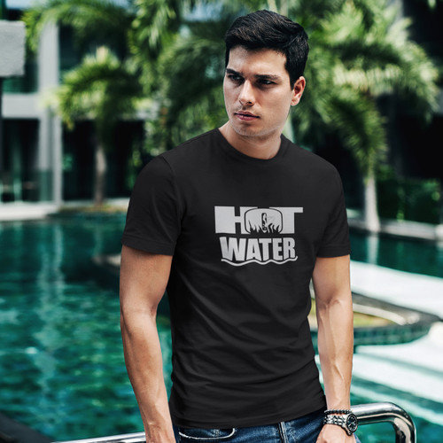 Jettribe Exclusive Hot Water The Movie Mens T-Shirt or Official Merchandise