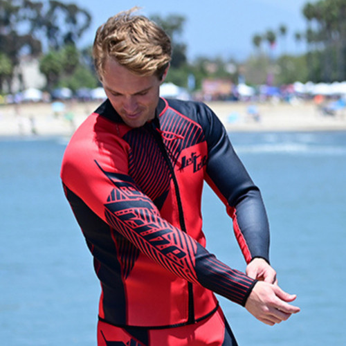  Jacket Only - Hyper Red Wetsuit | Neoprene Wetsuit Jacket Only 