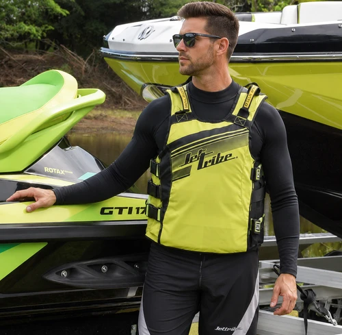 UR-20 Pivot Vest | Neon Yellow / Green | Comfort EVA Foam | Comp PFD Life Vest