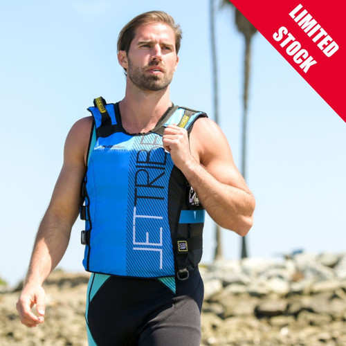 Jettribe UR-20 Circuit Vest | Aqua Blue | Comp Race Vest | Size XS & 2XL Only 