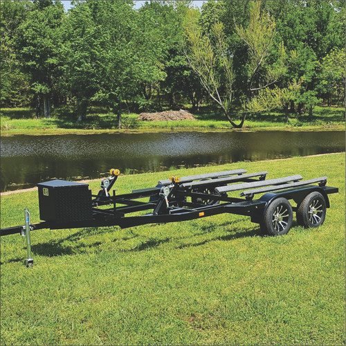 Jettribe 2 Place | JTR Personal Watercraft PWC Trailer | Sitdown / Stand-Up | American Steel. 