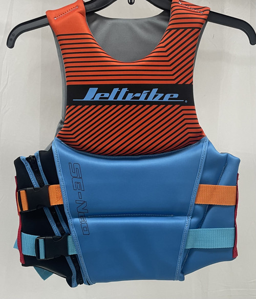 Circuit Neoprene Front-Entry Vest | Aqua Blue - Jettribe