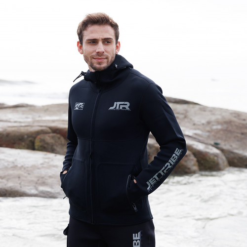 JTR Series Fitted Unisex Tour Coat (Black) - Jettribe