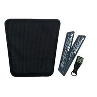 Jettribe Black | Custom Color Kit - USCG Black Out Vest | Includes Name Plate, Logos, and Lanyard Loop.