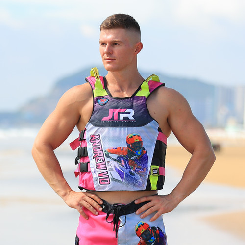 *New* Factory Custom JTR Series| UR-20 Vest  | Pink | Your Name, # and Photo