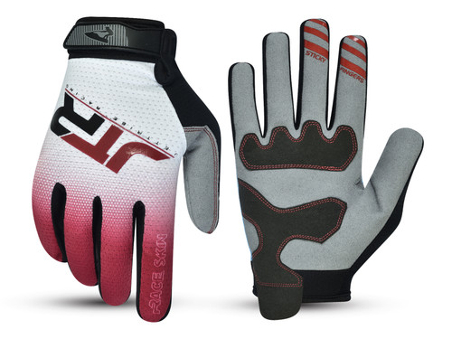 Jettribe JTR Gloves | Deep Red/ White | Jet Ski Rec & Racing Gloves