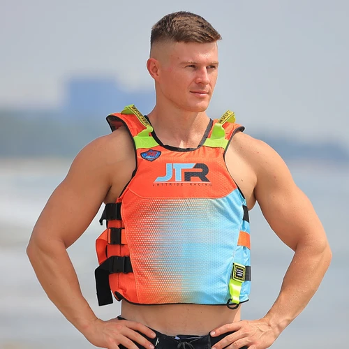 UR-20 JTR SERIES VEST (Orange / Pale Aqua)