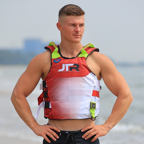 UR-20 JTR SERIES VEST (Deep Red / White)