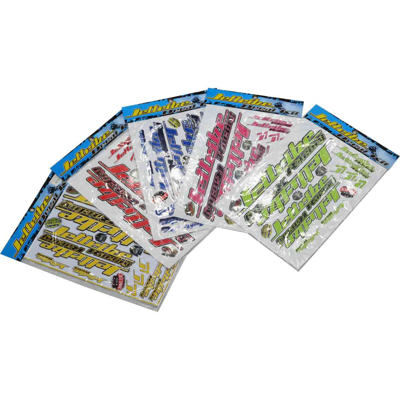 Decals - 12 X 18 - Blue PWC Jetski Ride & Race Accessories