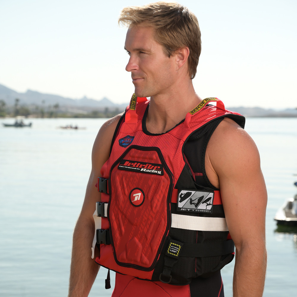 RS-25P Side Entry Impact Vest Red Customization Option