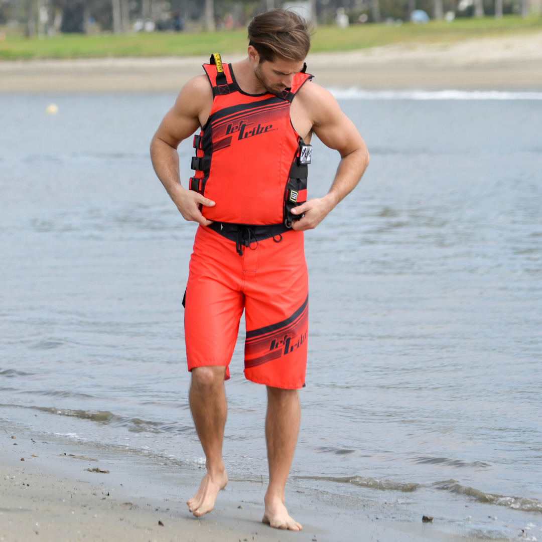 UR-20P Pivot Vest | Red | Comfort EVA Foam | Comp PFD Life Vest