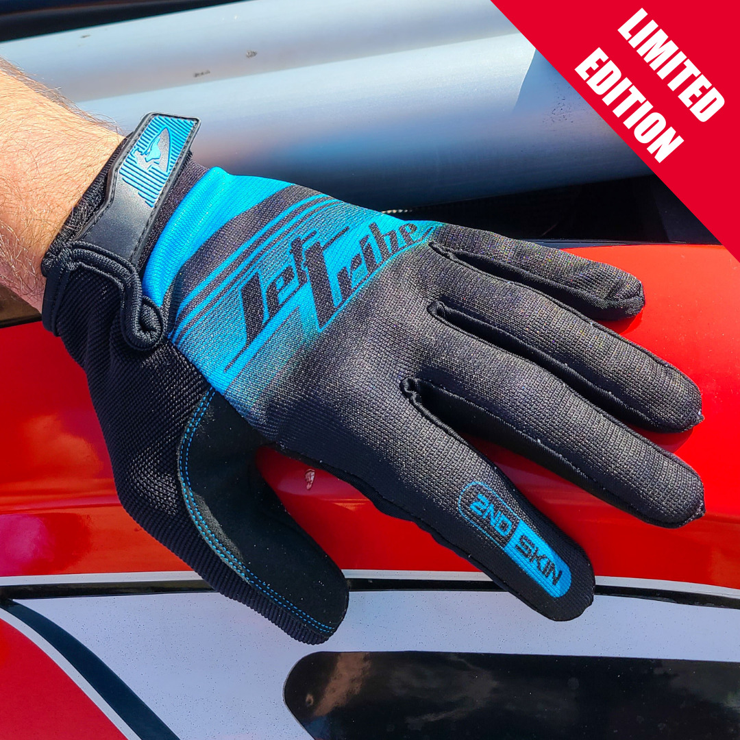 Pivot GP-30 Gloves, Aqua Blue