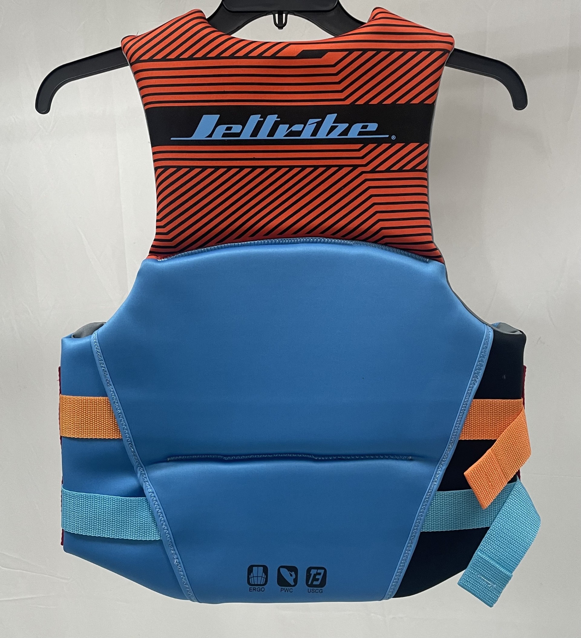 ウェア anes Neoprene Side Entry Vest | Blue/ Orange - Jettribe