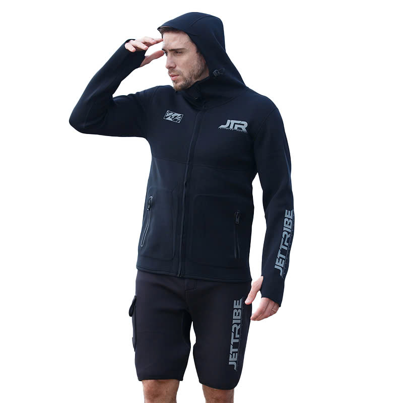 JTR Series Fitted Unisex Tour Coat (Black) - Jettribe