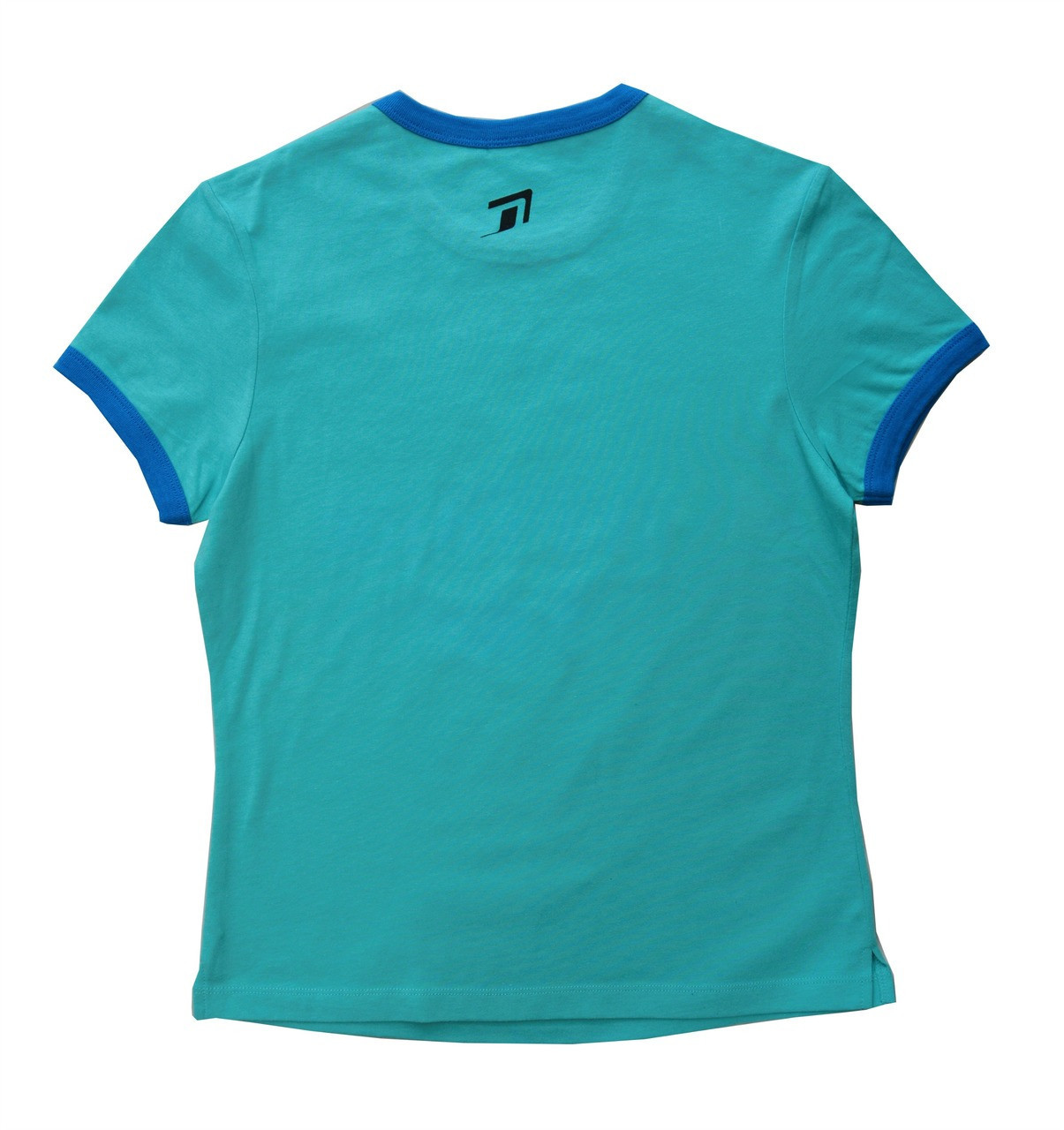Kinder T-Shirt Kurzarm – Unisex, Farbe Rich Turquoise, Größe 7-8 Jahre