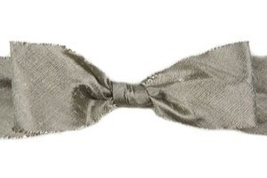 Dupioni Silk Ribbon - Pewter