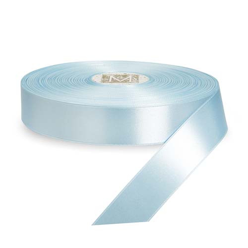 Original Double Faced Satin Half Roll - Powder Blue