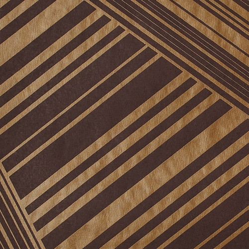 Gift Wrap - Lines - Metallic Copper
