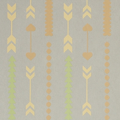 Gift Wrap - Arrows - Light Grey