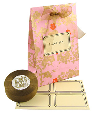 Favor Bags - Pink Cherry Blossom