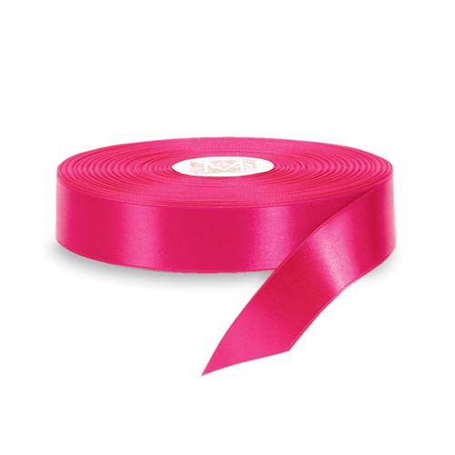 Custom Printing on Original Double Faced Satin Ribbon - Bougainvillea