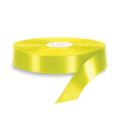 Custom Printing on Original Double Faced Satin Ribbon - Goldfinch