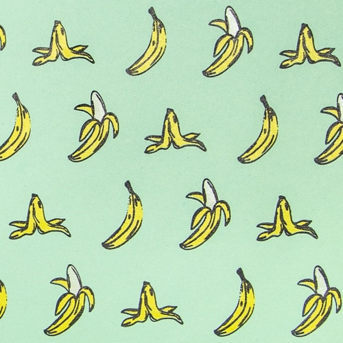 Banana – Mint/Yellow/Cream Metallic & Black