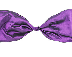 5" Luxe Ribbon - Prune