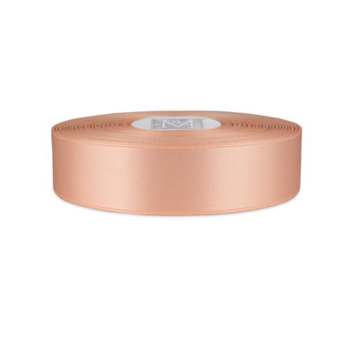 Double Faced Satin  Half Roll - Rose Gold